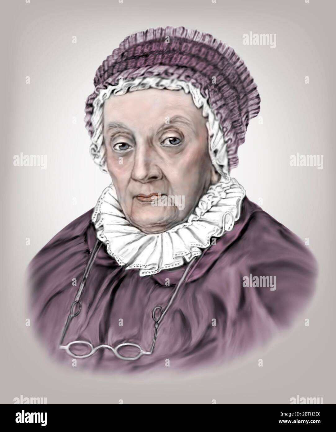 Caroline Herschel 1750-1848 astronome allemand Banque D'Images
