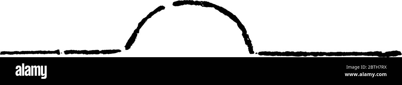 Les escutcheons qui ont plus d'une teinture sont divisés par ligne, chacun a un nom héraldique. Ce formulaire représente Line Nowy., vintage Line Drawing ou e Illustration de Vecteur