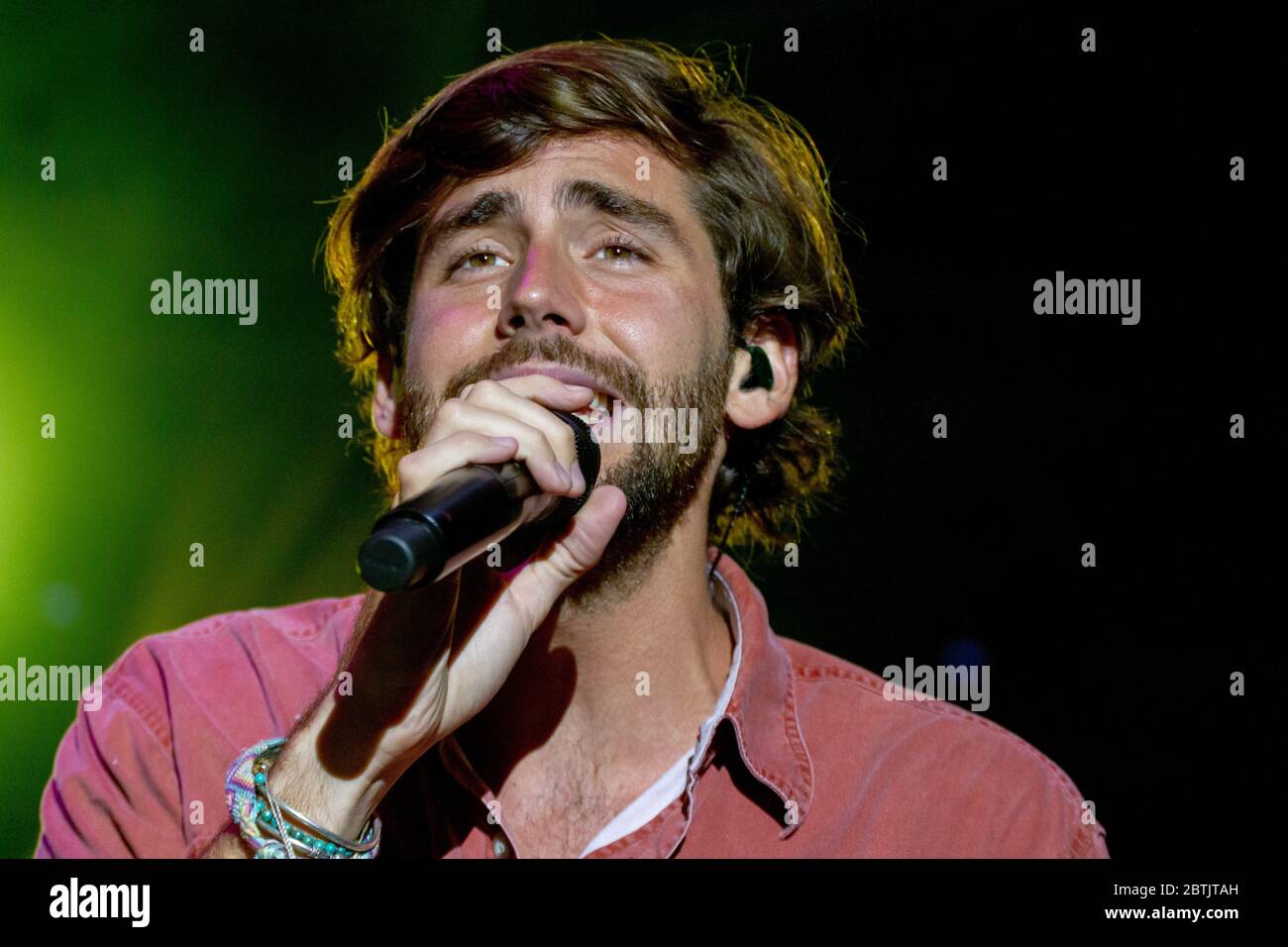 Asiago (VI, Italie. asiago 2019 (vi), Italie, Piazza Carli, 09 août 2019, Alvaro Soler pendant - - crédit: LM/Mimmo Lamacchia crédit: Mimmo Lamacchia/LPS/ZUMA Wire/Alamy Live News Banque D'Images