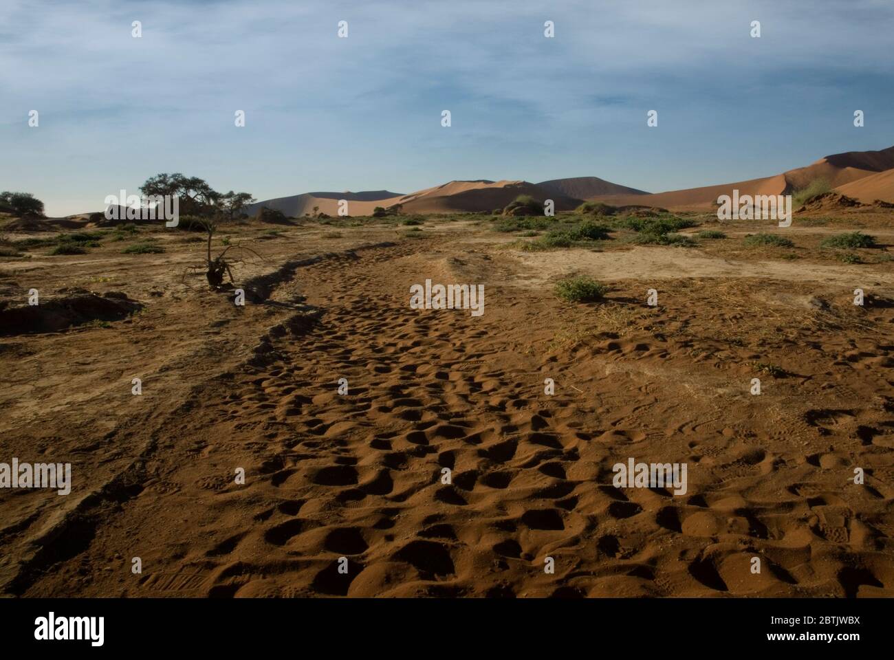 paysages africains impressionnants surréaliste Banque D'Images