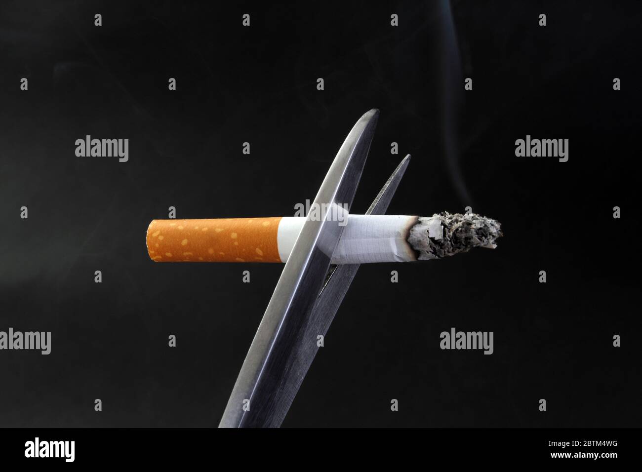 arrêter de fumer Banque D'Images