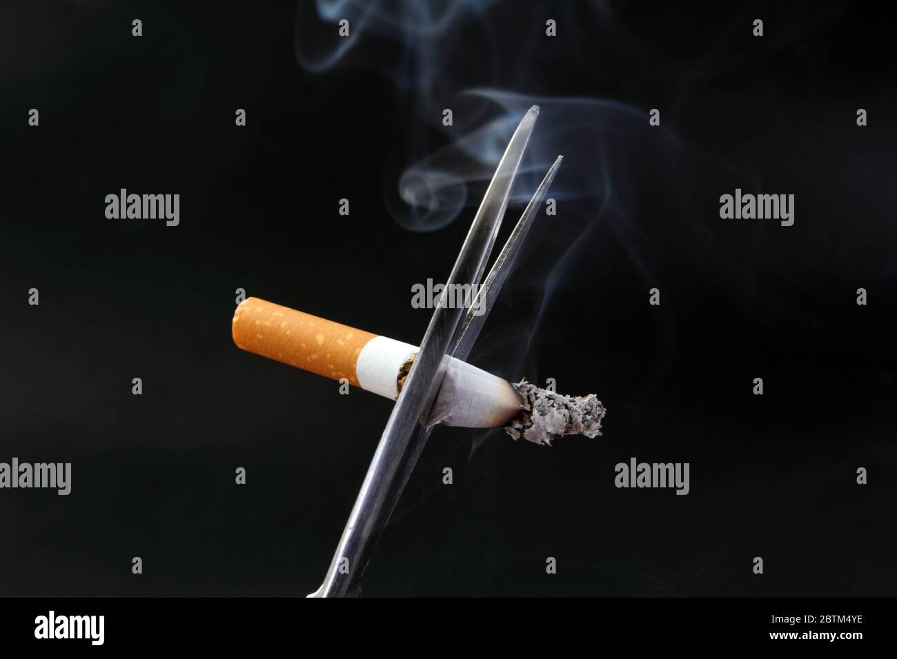 arrêter de fumer Banque D'Images