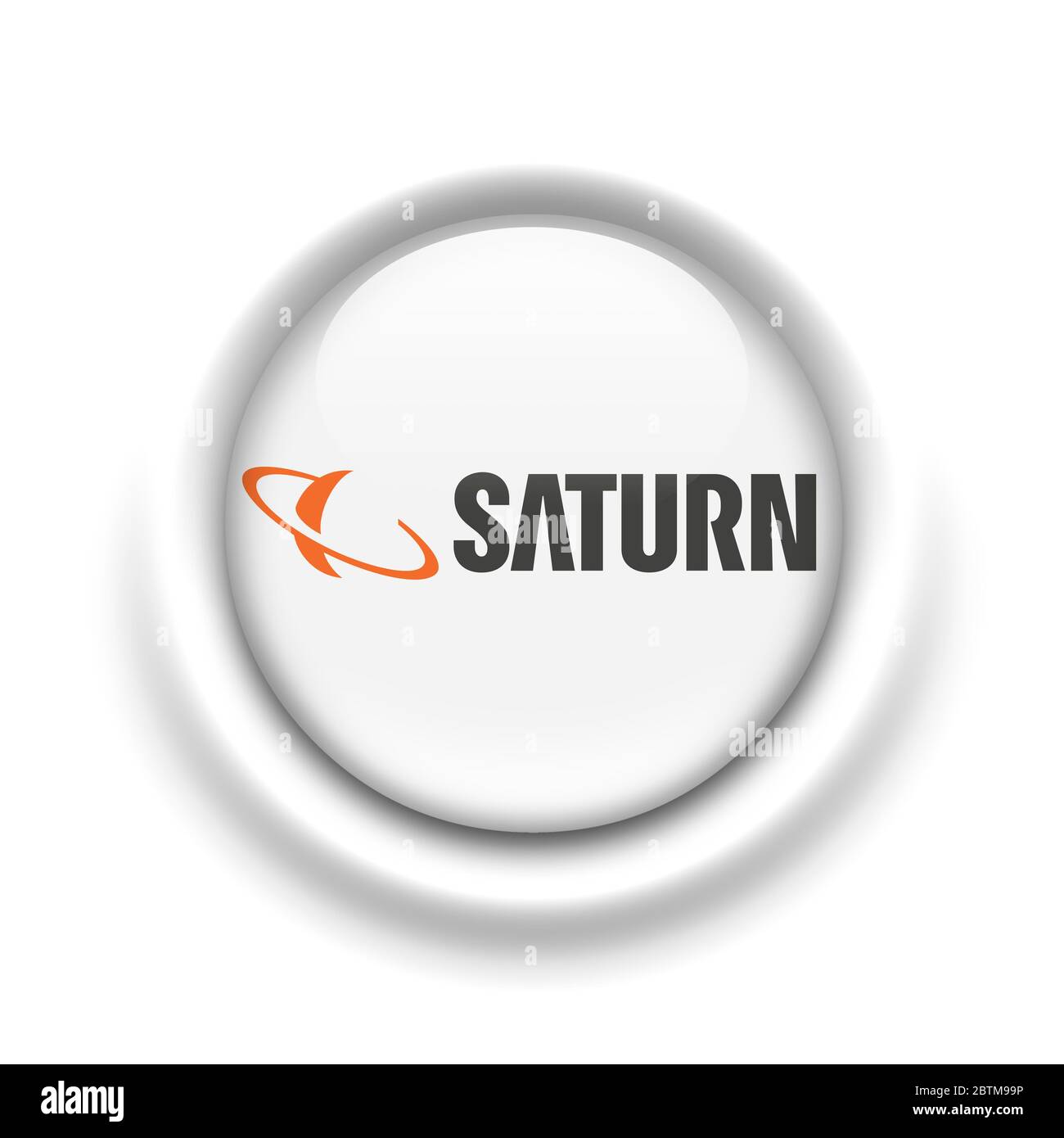 Logo Saturn Banque D'Images