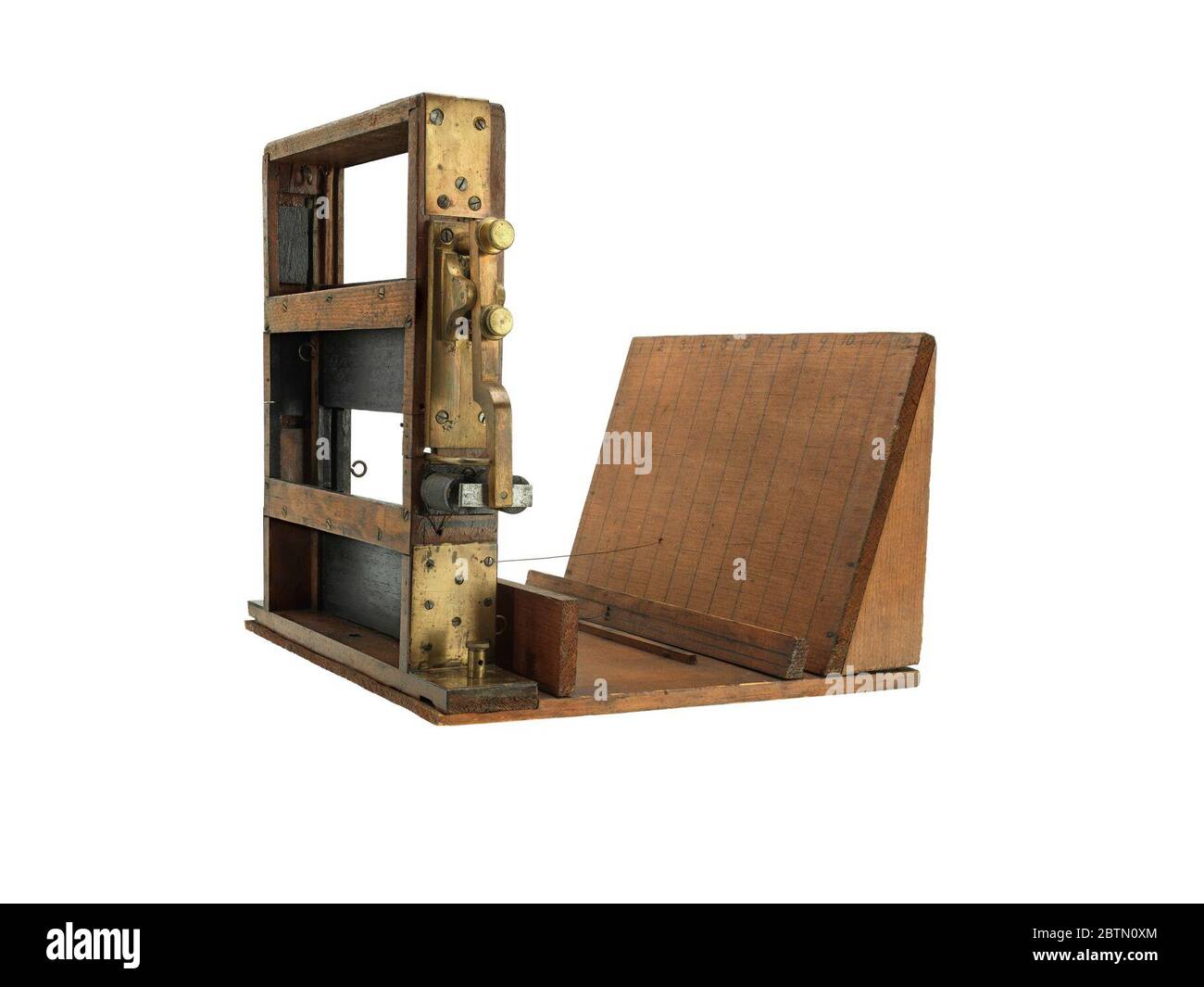 Méthode et appareil pour photographier des objets en mouvement. Banque D'Images