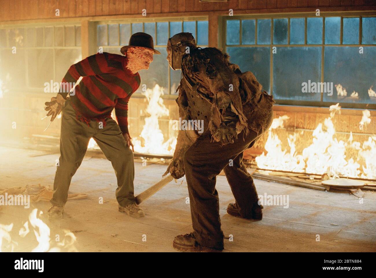freddy contre jason Banque D'Images
