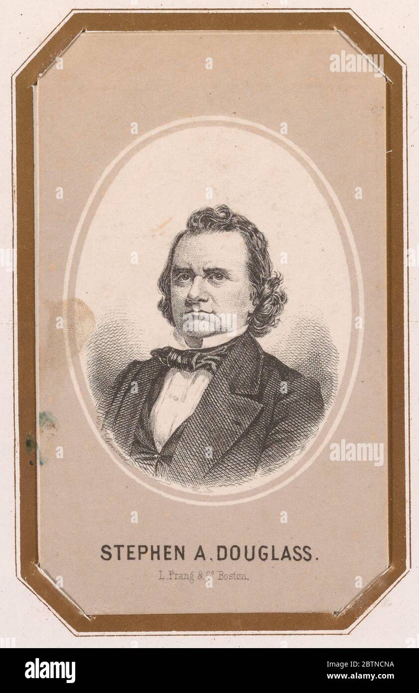 Stephen Arnold Douglas. Banque D'Images