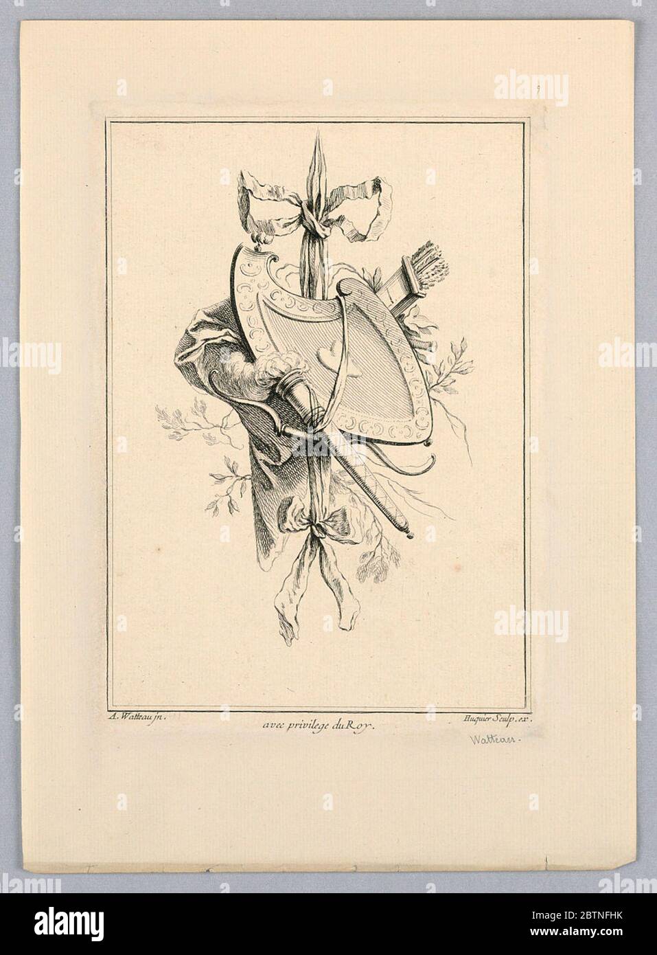 Trophée. Recherche en cours Banque D'Images