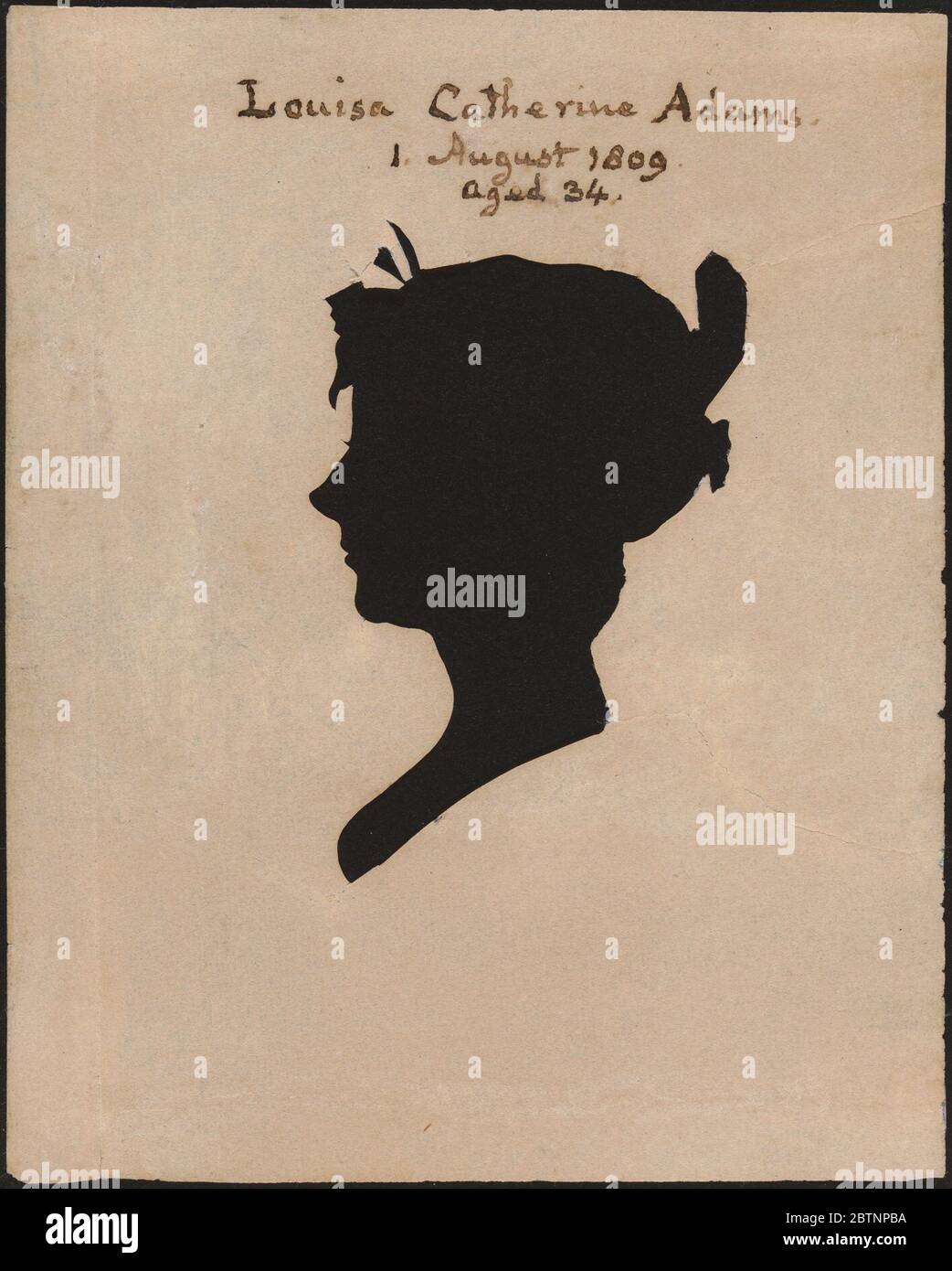Louisa Catherine Johnson Adams. Banque D'Images