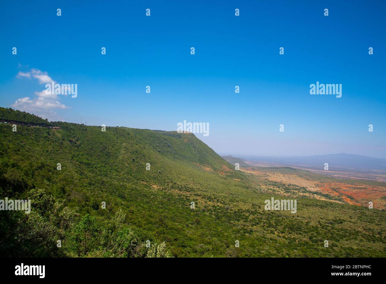 La grande vallée du Rift Kenya Banque D'Images