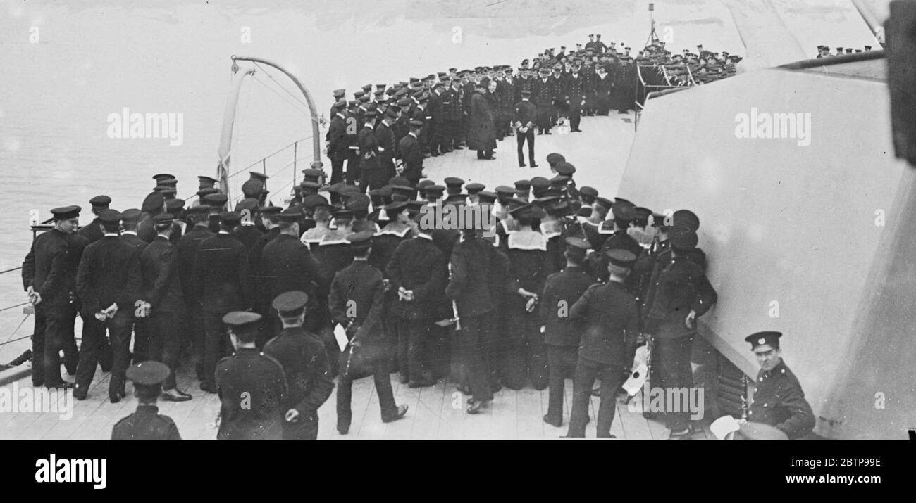 L'archevêque de York rend visite au duc d'fer Banque D'Images