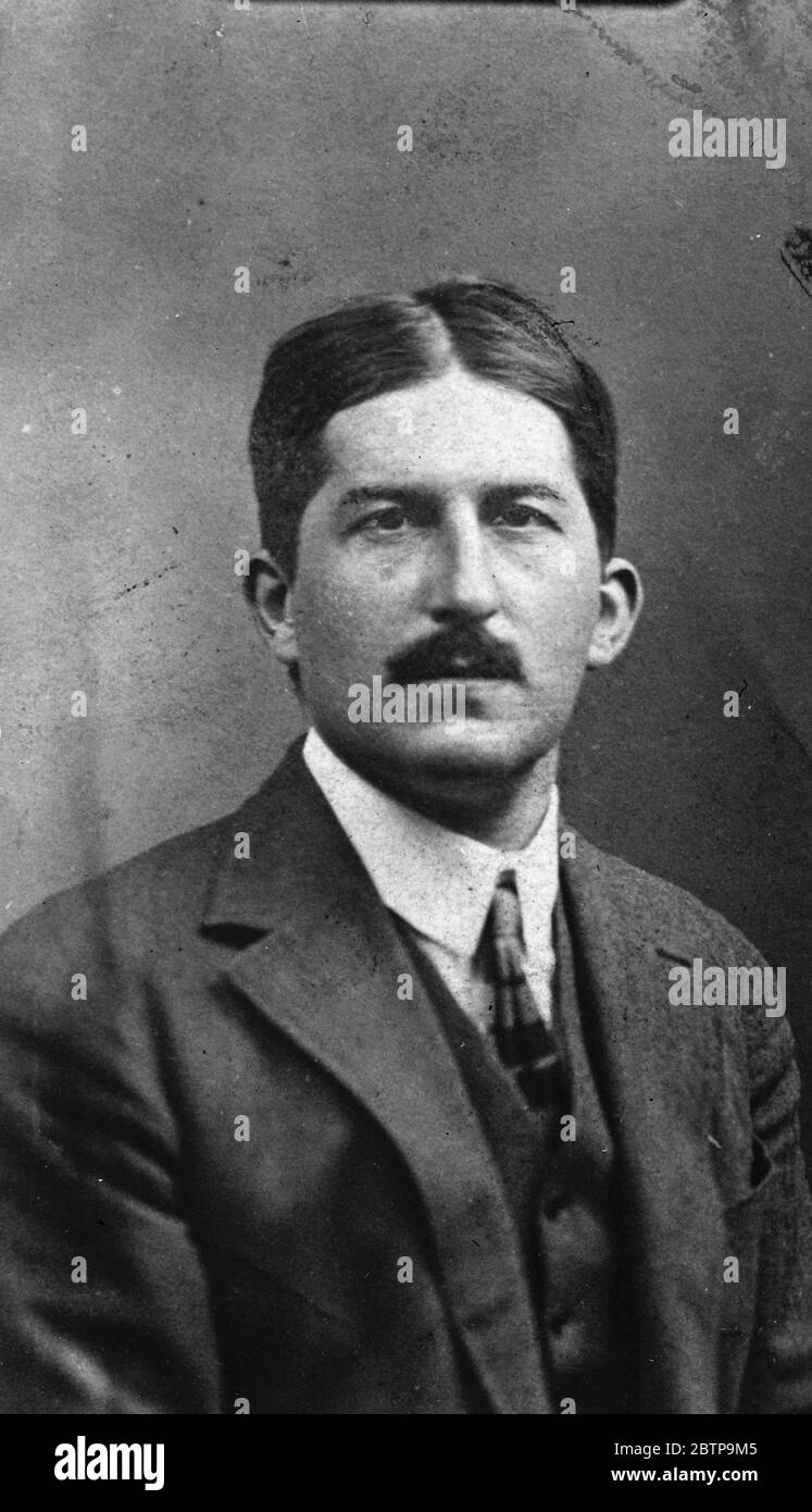 Nouvelles faces pour l'ancien . Dr Raymond Passot , chirurgien français , qui doit donner une conférence à l'Institut français , Londres . 16 mars 1927 Banque D'Images