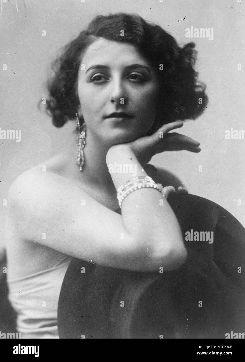 Senorita Isabelita Ruiz . 20 août 1927 Banque D'Images