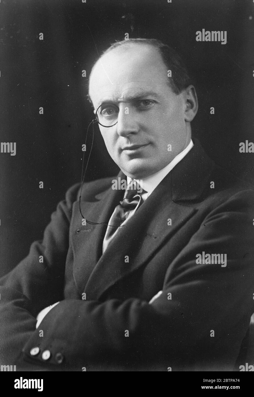 L G Redmond Howard . 1928 Banque D'Images