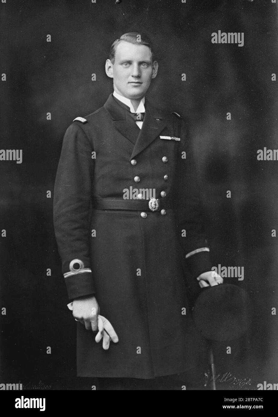 Prince héritier du Danemark . Décembre 1927 Banque D'Images