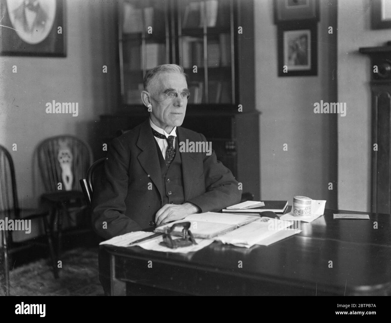 Plowboy à pair . M. Harry Snell , qui a été nommé sous-secrétaire d'État pour l'Inde . 14 mars 1931 Banque D'Images