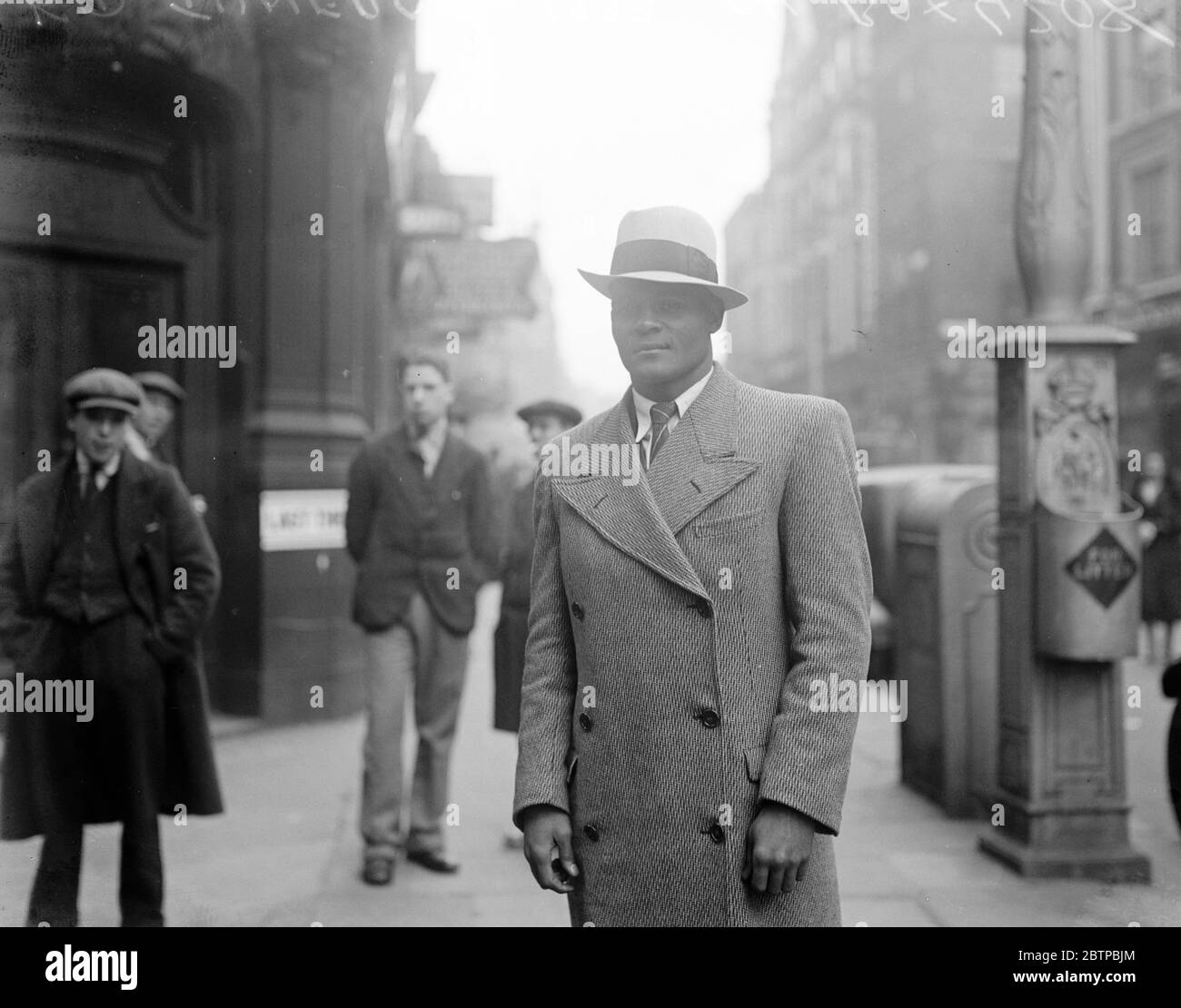 Kid Tunero , Boxer . 30 mars 1933 Banque D'Images
