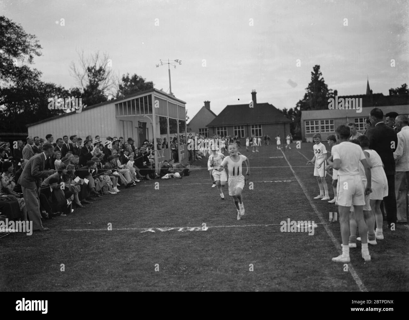 Dartford Grammar School Sports . 17 juillet 1937 Banque D'Images