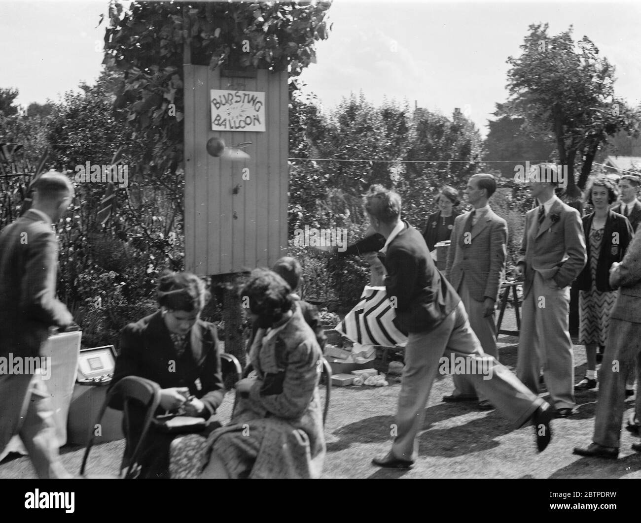 Eltham College fete . 1937 Banque D'Images