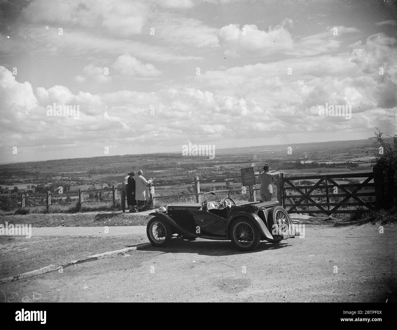 Le Weald de Kent . 1938 Banque D'Images