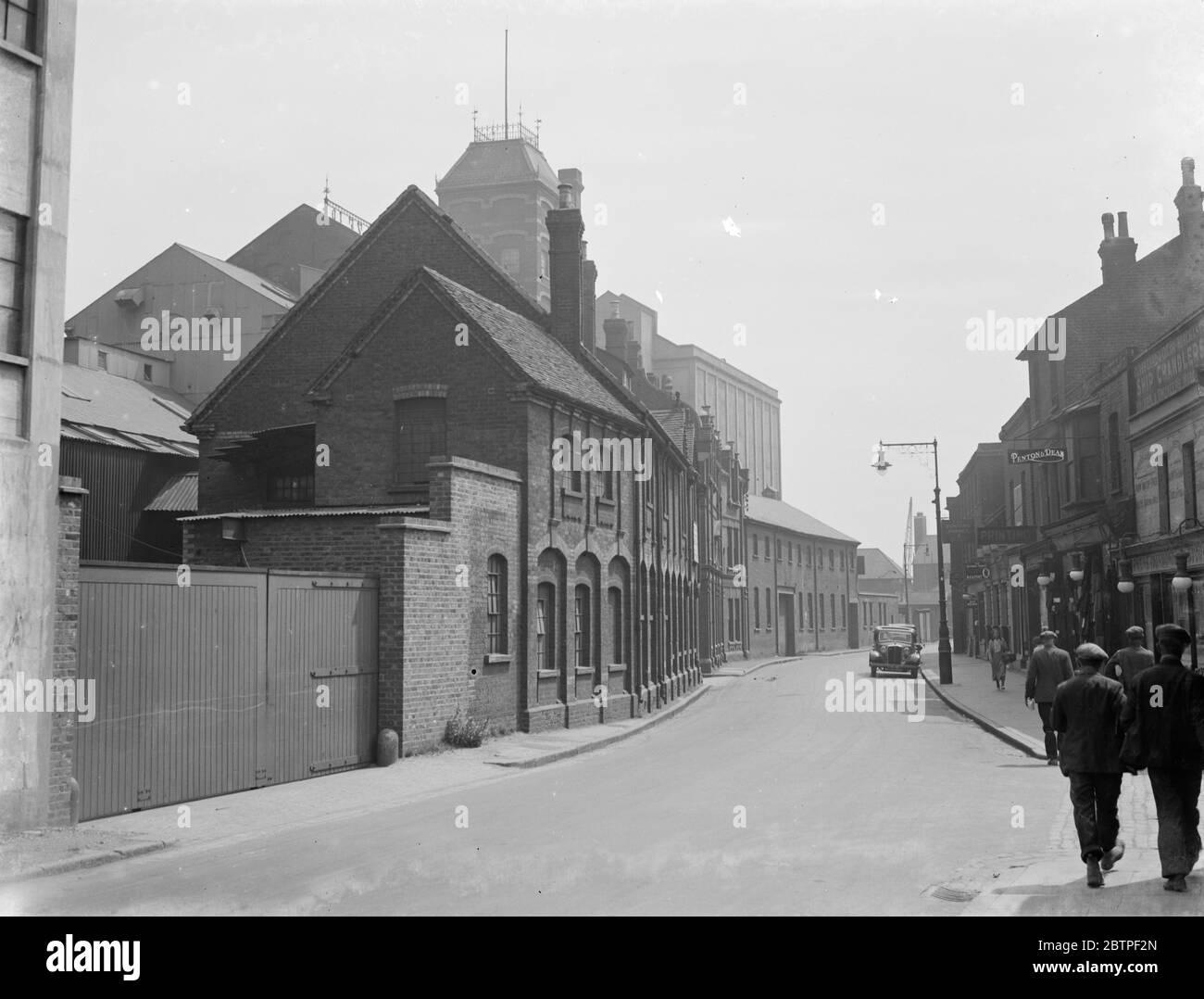 Travaux d'amélioration à Erith . 1936 Banque D'Images Travaux d'amélioration à Erith . 1936 Banque D'Images