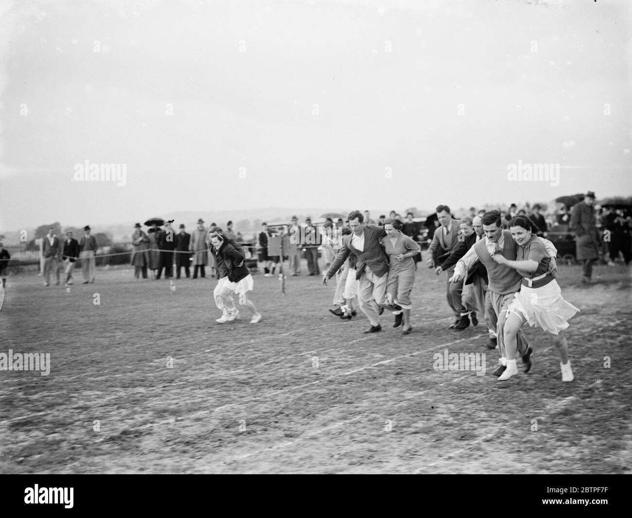 Sports de Chiselhurst . 1936 Banque D'Images