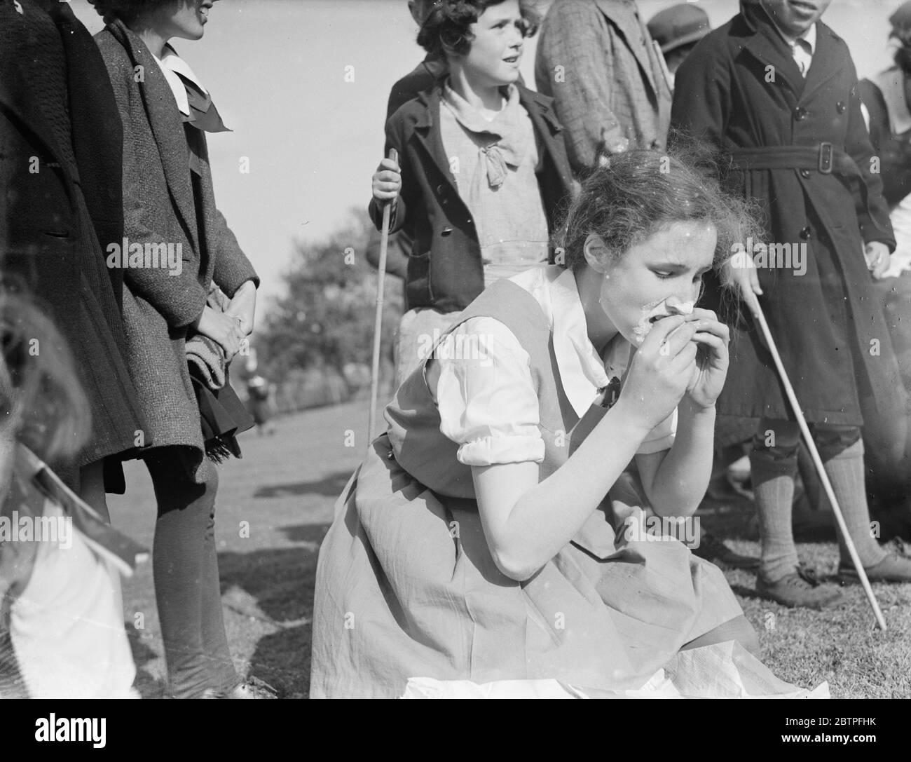 Sports universitaires Swanley . 1936 Banque D'Images