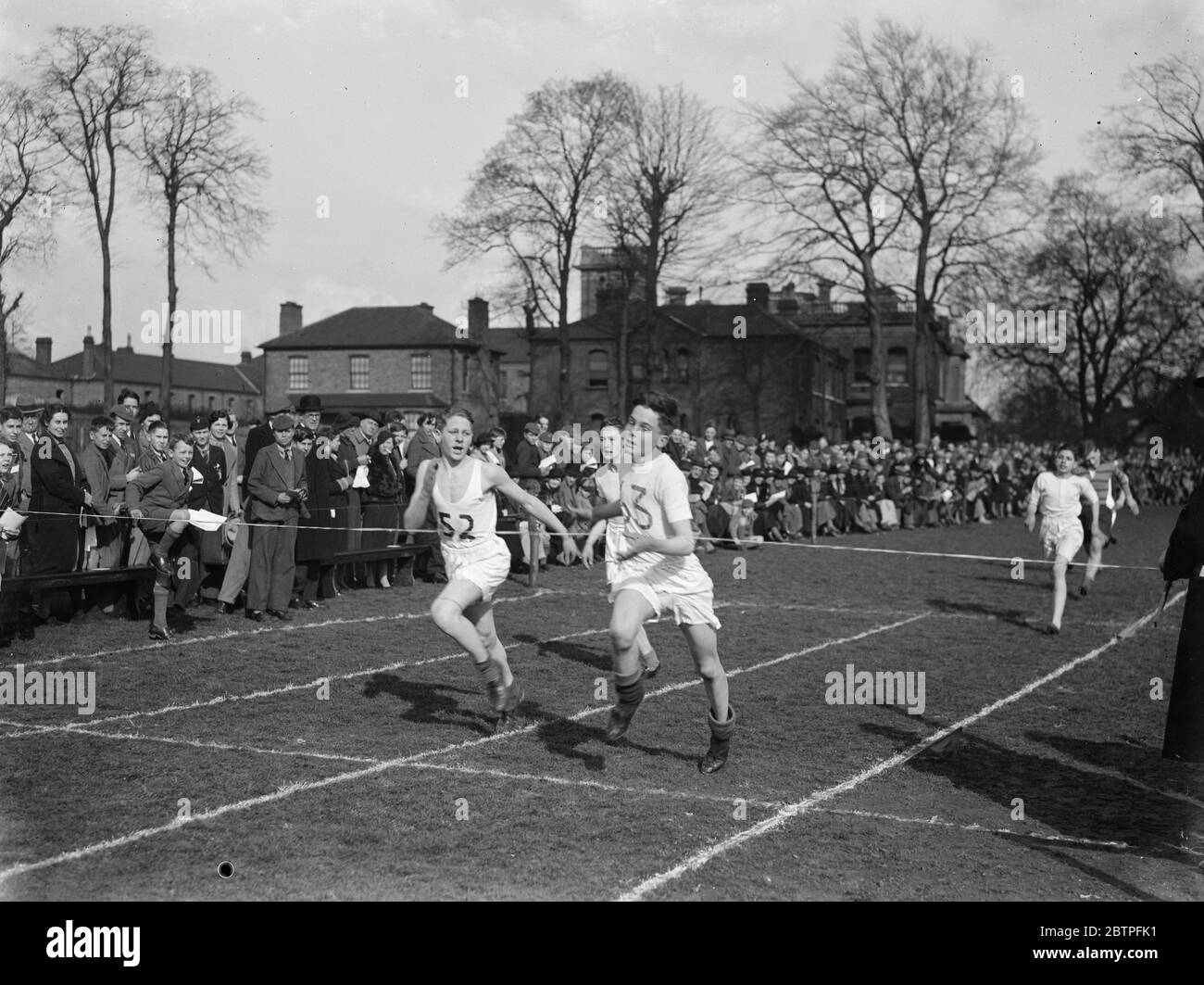 Eltham College Sports . 1937 Banque D'Images