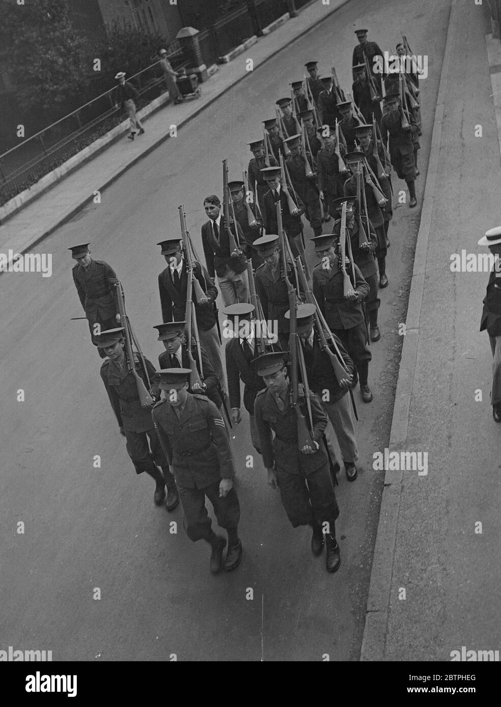 Collège de formation des officiers de herse . Banque D'Images