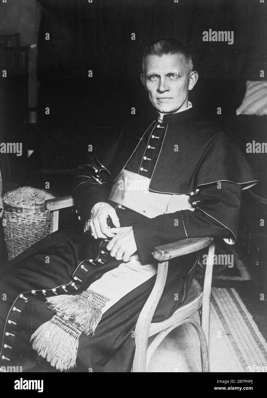 L'archevêque de Vienne . Le Dr Theodor Innitzer a été nommé nouvel archevêque de Vienne par le Pape , pour prendre la place du regretté Dr Piffl . Dr. Theodor Innitzer le nouvel Archevêque de Vienne . 23 septembre 1932 Banque D'Images