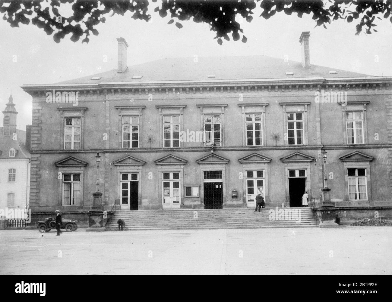 L'Hôtel de ville de Luxembourg. Septembre 1938 Banque D'Images