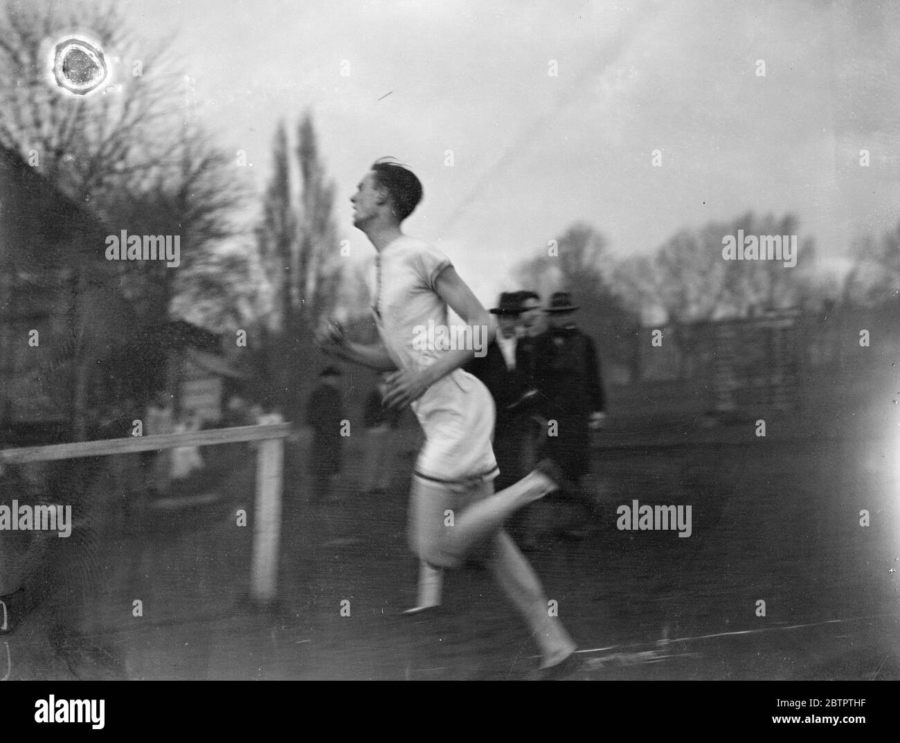 Finales de Cambridge . J A W BLACKWELL . 15 février 1932 Banque D'Images