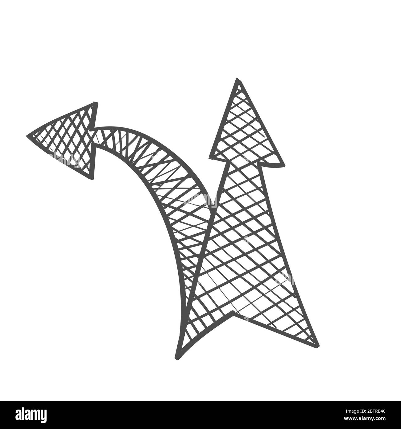 Symbole de double flèche Banque d'images noir et blanc - Page 3 - Alamy
