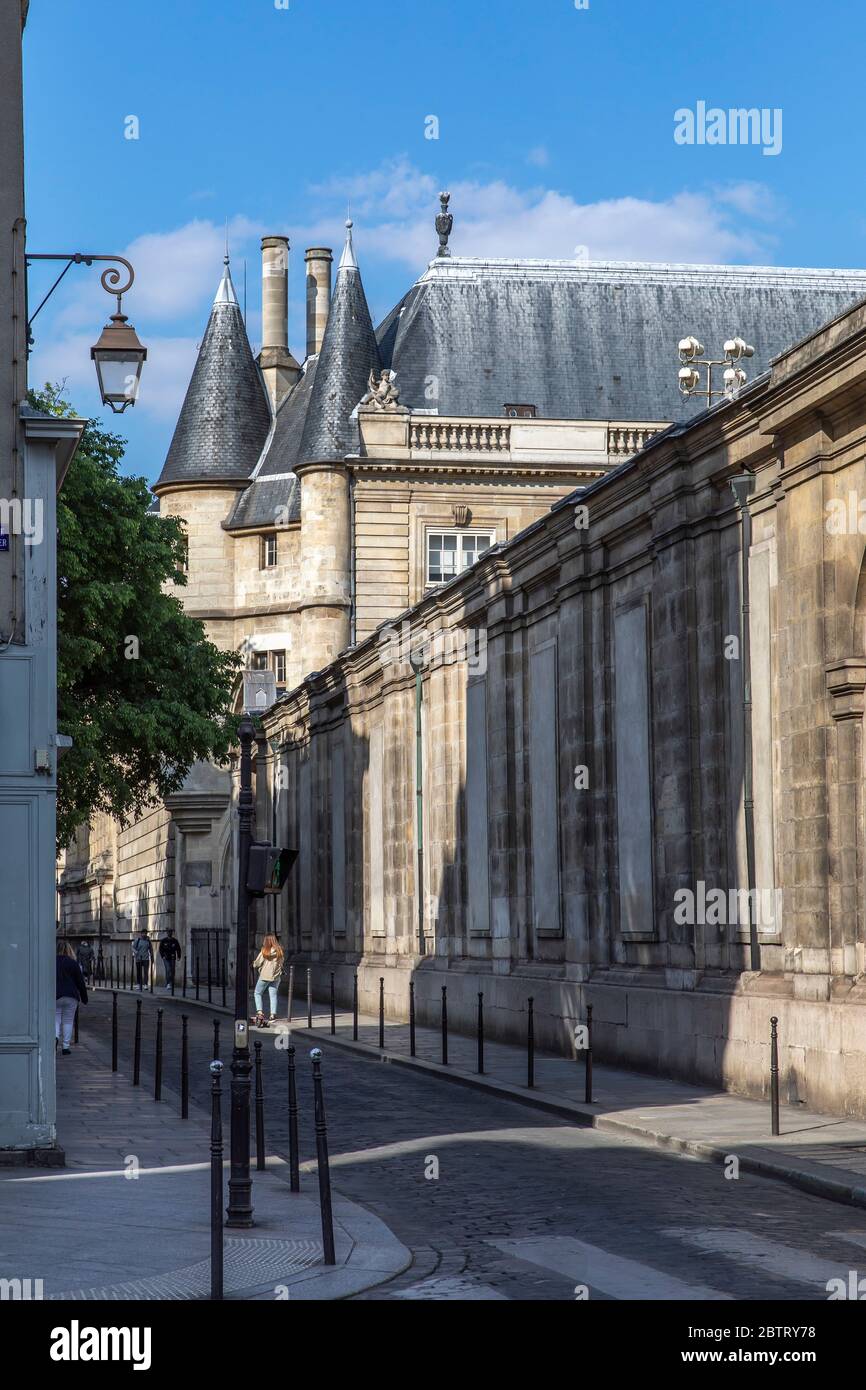 Paris, France - 14 mai 2020 : le monument des Archives nationales de Paris Banque D'Images