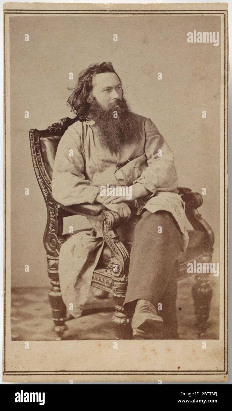 Alexander Gardner. La galerie et les collègues de Gardner la capitale nationale était un centre de photographie pendant la guerre, et Alexander Gardner a installé son nouveau studio en mai 1863 dans les rues septième et D. il se trouve à quelques rues de l’ancien employeur Mathew Brady. Banque D'Images