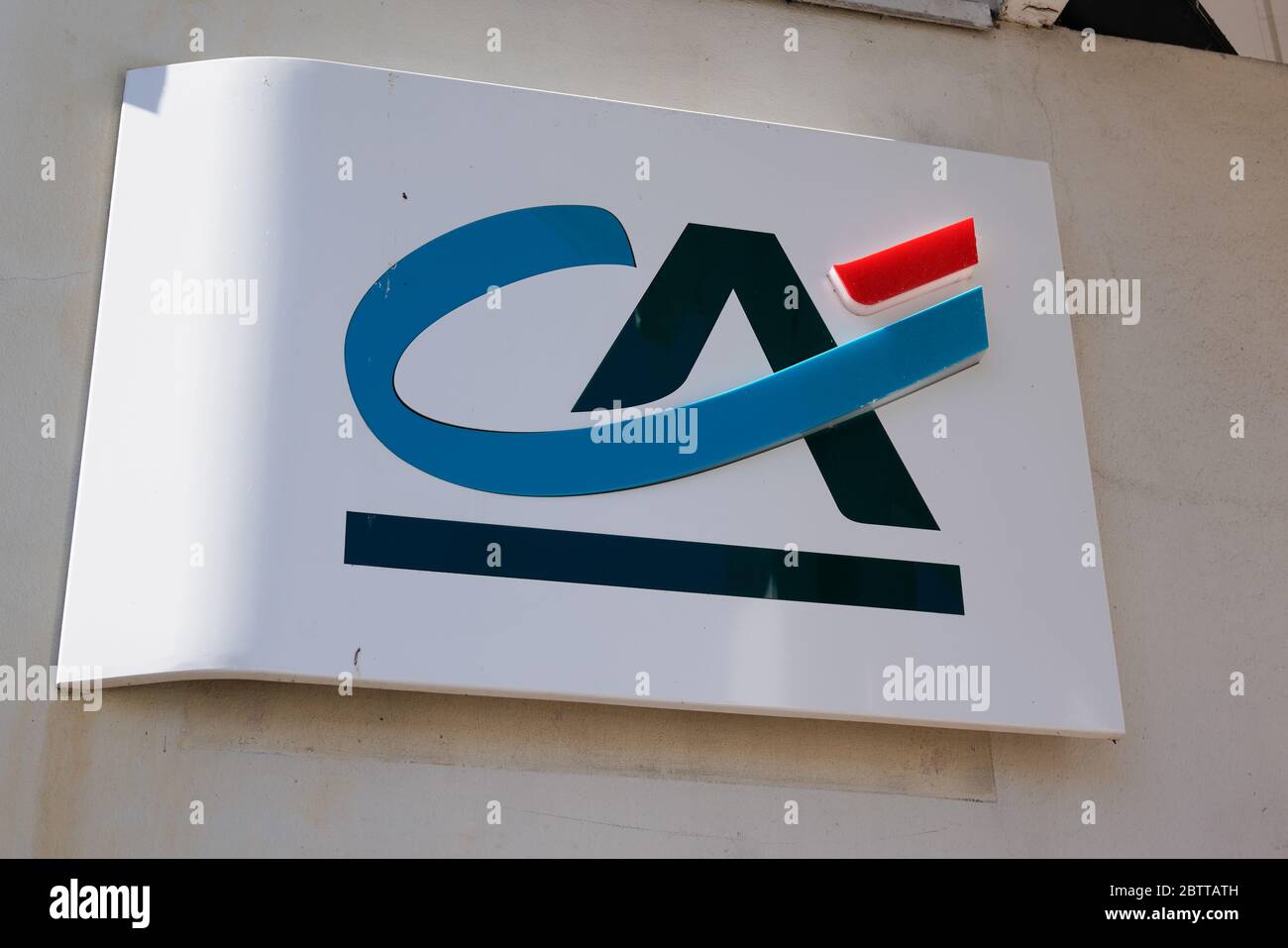 Bank Credit Agricole France Banque D Image Et Photos Alamy