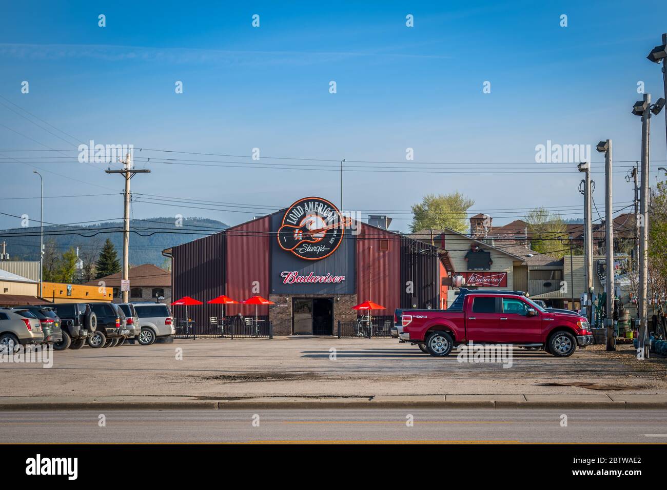 Sturgis, SD, USA - 29 mai 2019 : The Loud American Bar Banque D'Images