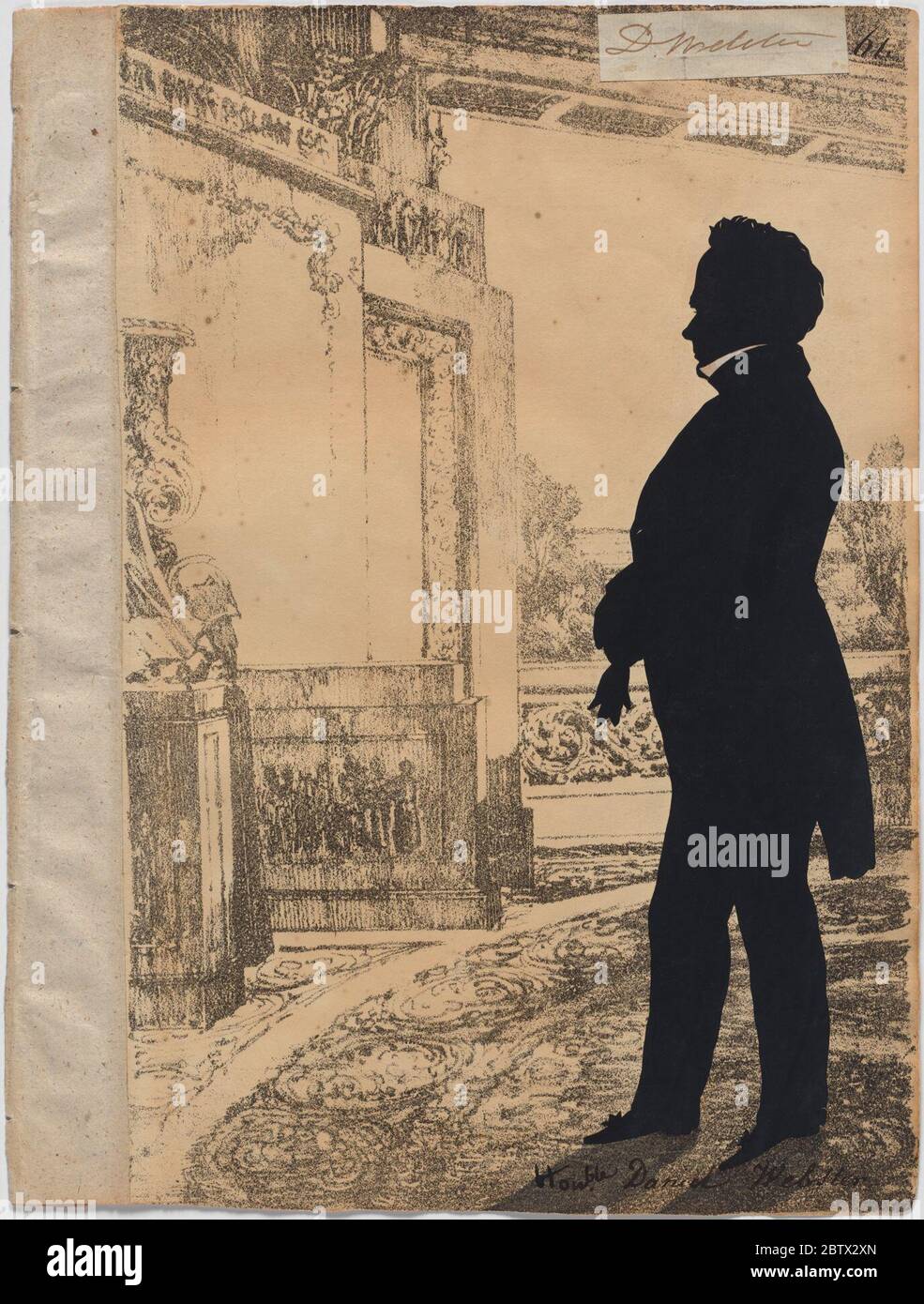 Daniel Webster. Banque D'Images
