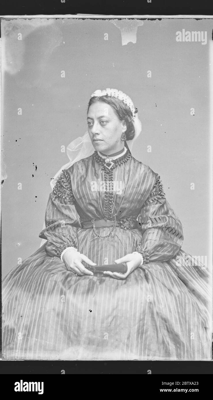 Emma Reine d'Hawaï. Banque D'Images