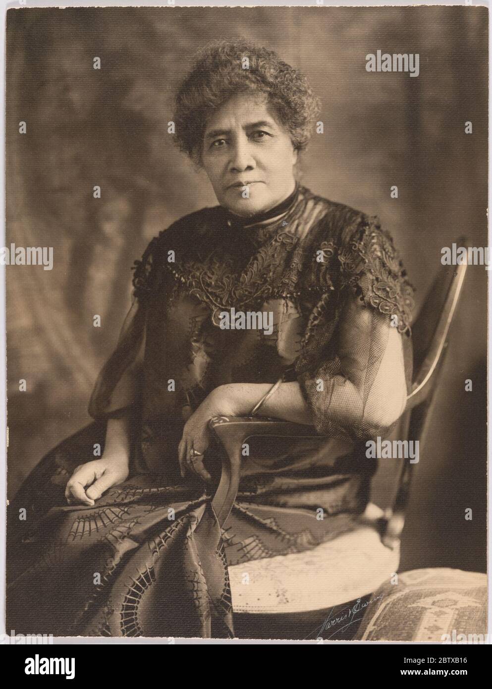 Liliuokalani. Banque D'Images