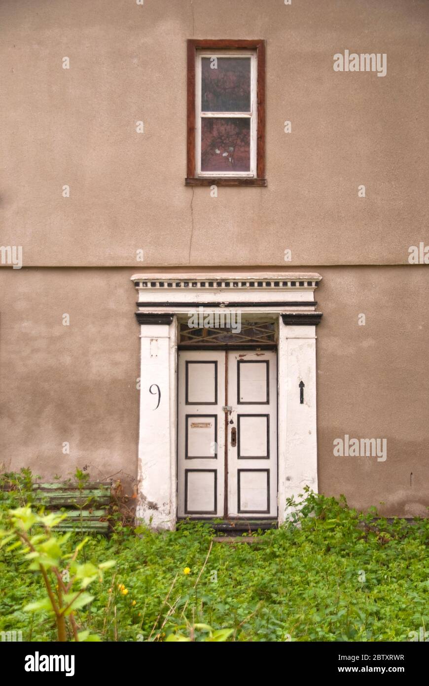 Dans la vieille ville historique de Quedlinburg, Allemagne Banque D'Images