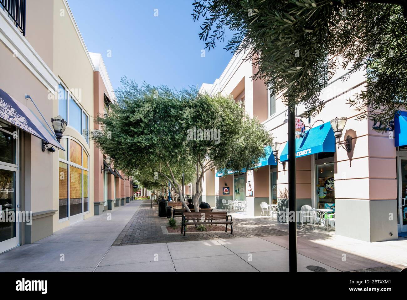 Le District de Green Valley Ranch est un complexe haut de gamme à usage mixte à Henderson, Nevada, à côté de l'est de Green Valley Ranch. Banque D'Images