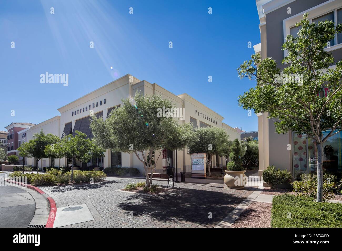 Le District de Green Valley Ranch est un complexe haut de gamme à usage mixte à Henderson, Nevada, à côté de l'est de Green Valley Ranch. Banque D'Images