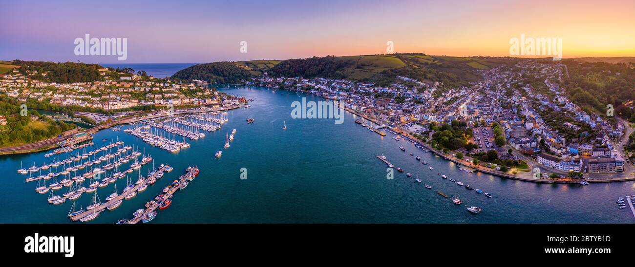 Dartmouth, River Dart, Devon, Angleterre, Royaume-Uni, Europe Banque D'Images