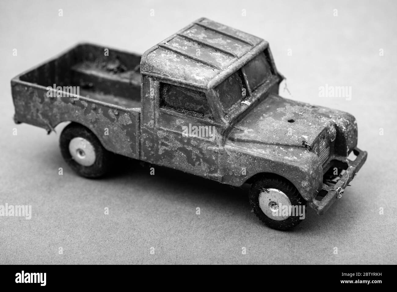 Jouet Corgi Land rover Banque D'Images