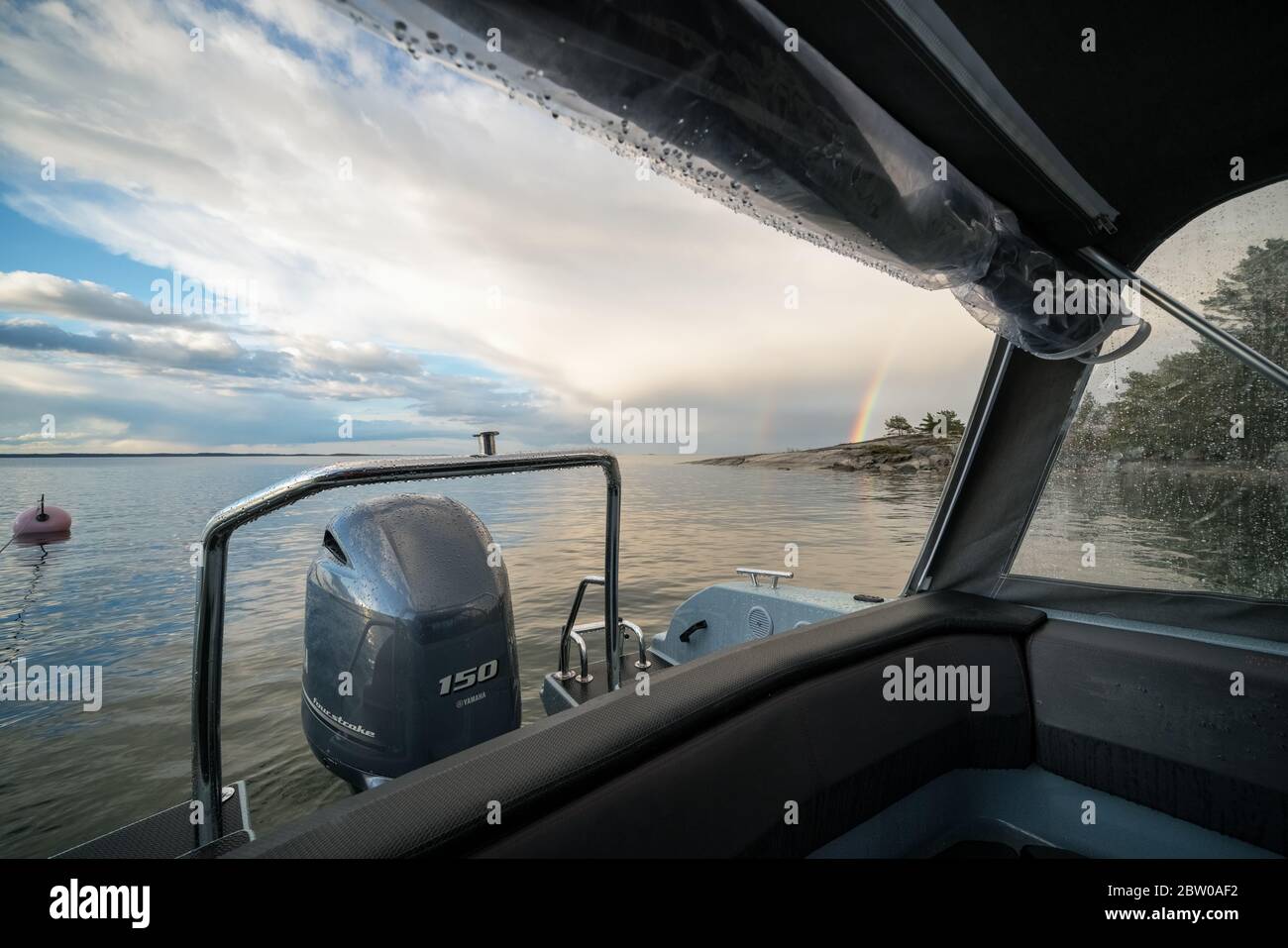 À l'île de Bylandet, Kirkkonummi, Finlande Banque D'Images À l'île de Bylandet, Kirkkonummi, Finlande Banque D'Images