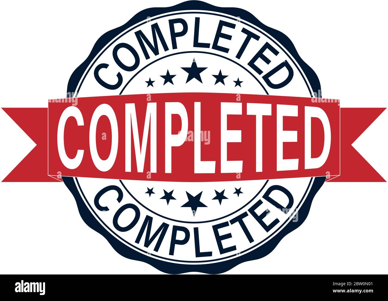 TAMPON en caoutchouc ROUGE DE l'illustration vectorielle COMPLÉTÉ sur un fond blanc. Illustration de Vecteur