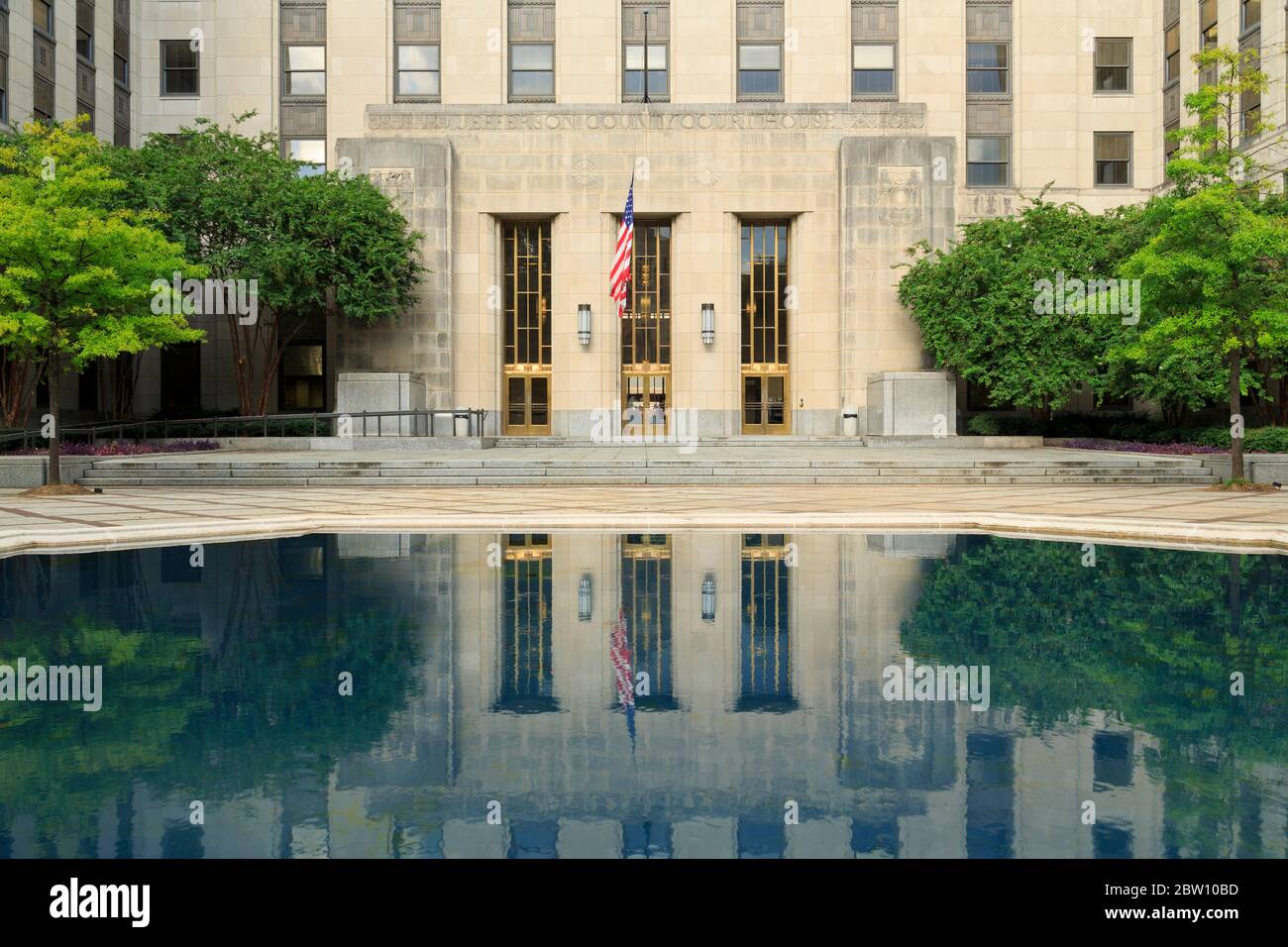 Palais de justice du comté de Jefferson à Linn Park, Birmingham, Alabama, États-Unis Banque D'Images