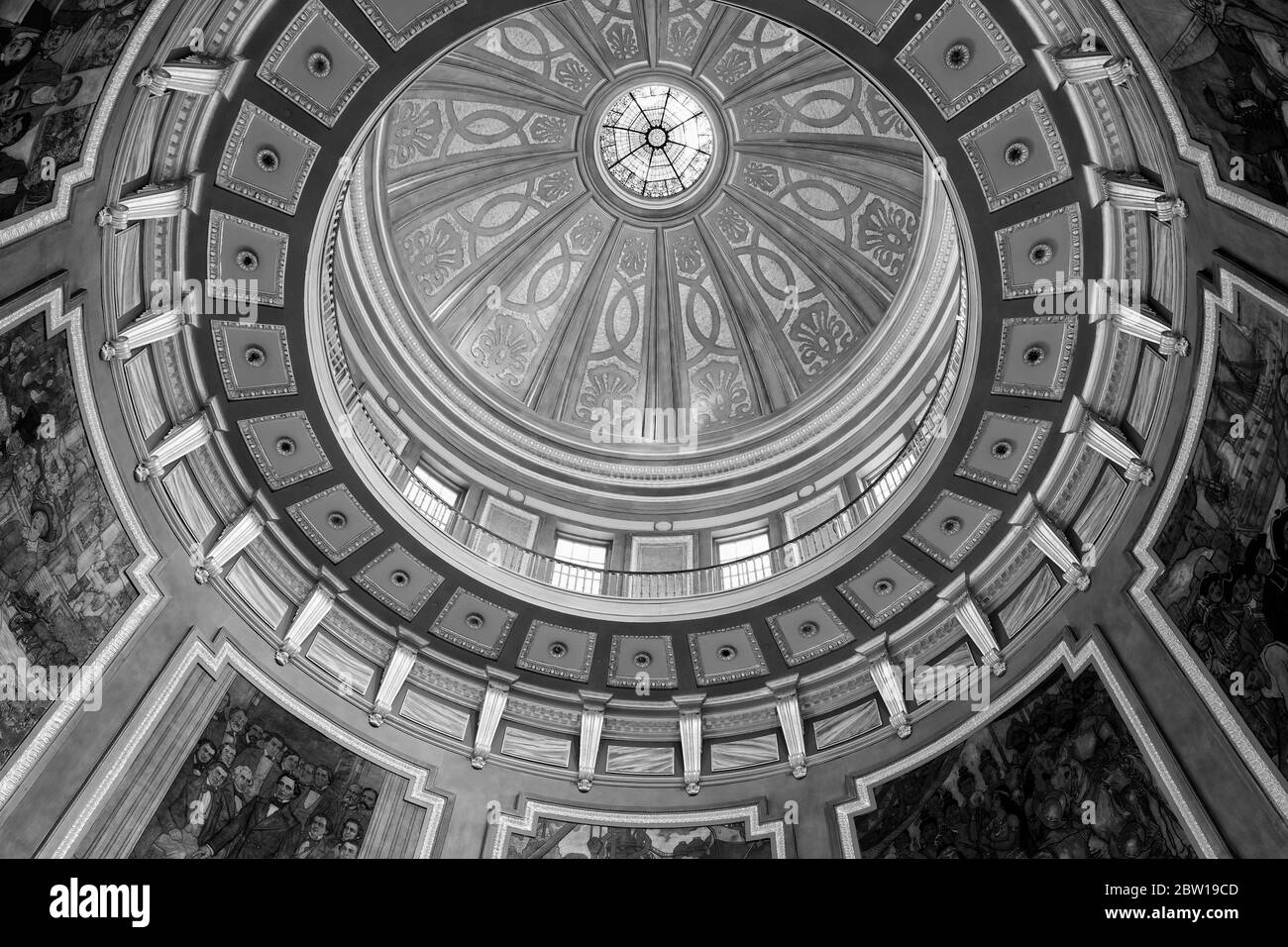 Rotunda, capitole de l'État de l'Alabama, Montgomery, Alabama, États-Unis Banque D'Images