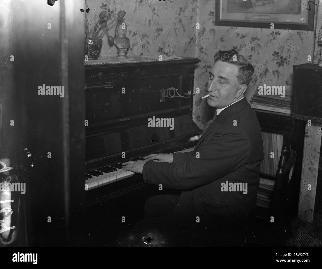 Big piano Banque d'images noir et blanc - Alamy