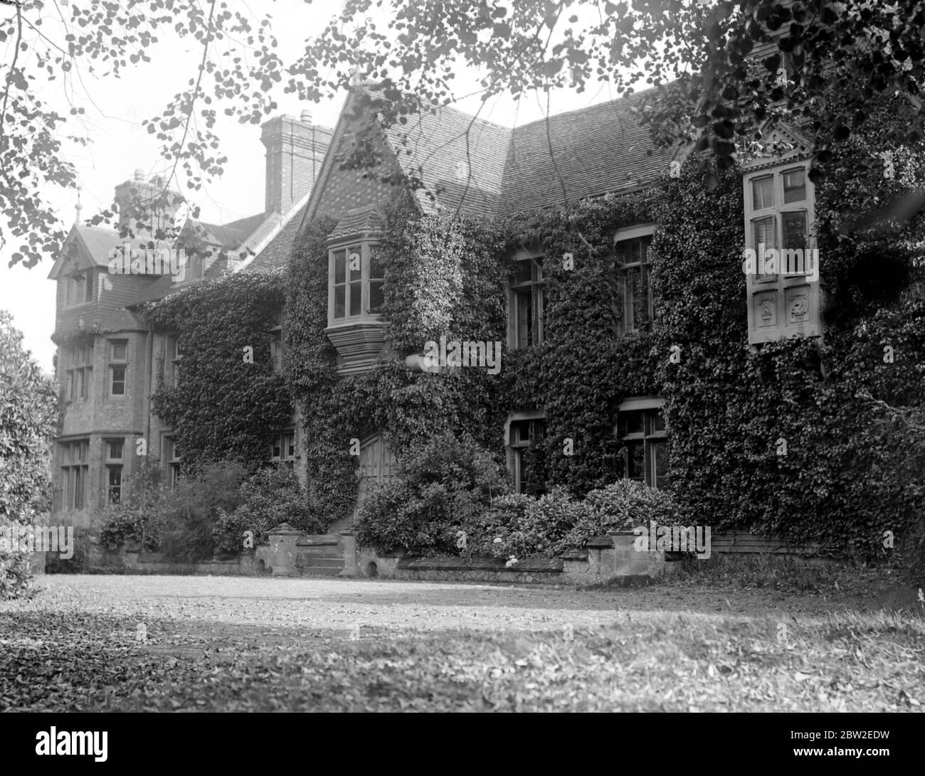 Chartwell, le nouveau domicile de M. Churchill à Westerham. 2 octobre 1922 Banque D'Images